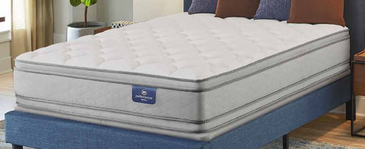 Serta Mattress - Presidential Suite Hotel Double Sided Eurotop Twin Size Mattress - GreatFurnitureDeal