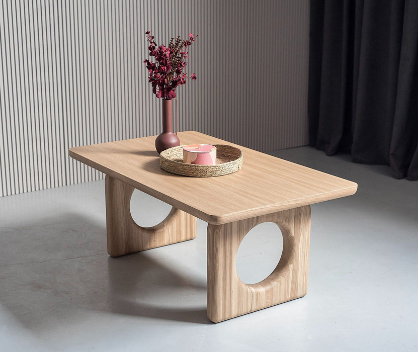 VIG Furniture - Modrest Washington - Modern Natural Oak Coffee Table - VGME121258-CT