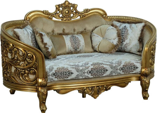 European Furniture - Bellagio Luxury Loveseat Antique Bronze - 30014-L - GreatFurnitureDeal