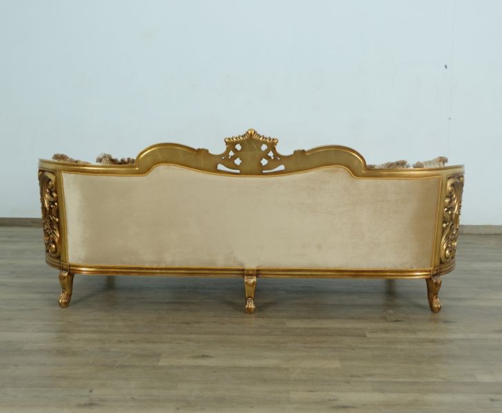 European Furniture - Bellagio Luxury Sofa Antique Bronze - 30014-S - GreatFurnitureDeal