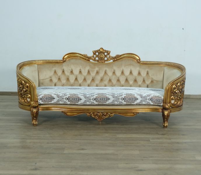 European Furniture - Bellagio Luxury Sofa Antique Bronze - 30014-S - GreatFurnitureDeal