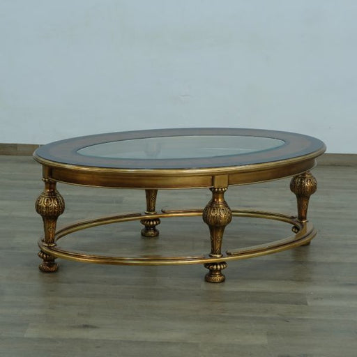 European Furniture - Bellagio Coffee Table in Antique Bronze- 30018-OCT - GreatFurnitureDeal