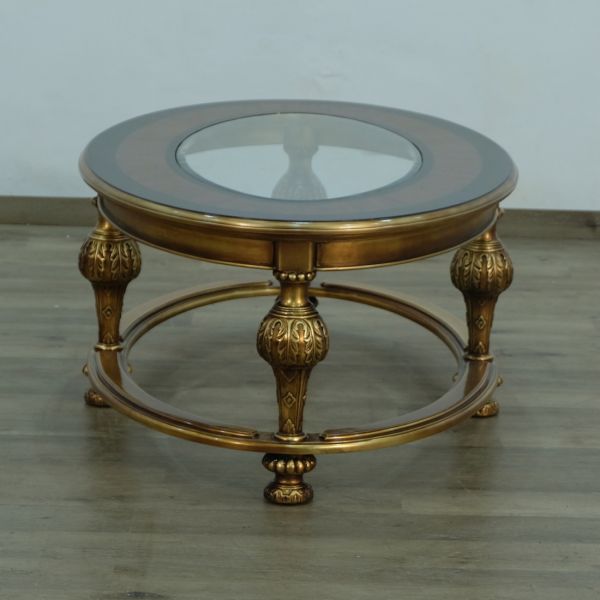 European Furniture - Bellagio Coffee Table in Antique Bronze- 30018-OCT - GreatFurnitureDeal