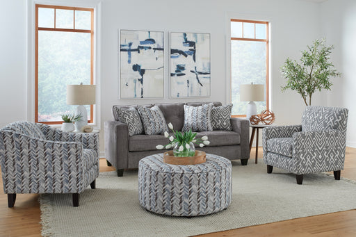 Southern Home Furnishings - Wowza Sofa in Grey - 3006-00 Wowza Mink Sofa - GreatFurnitureDeal