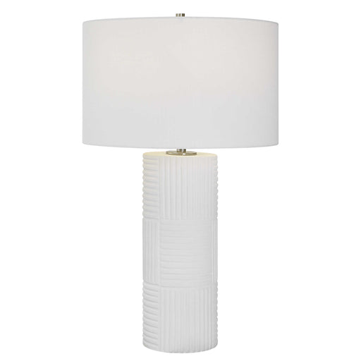 Uttermost - Patchwork White Table Lamp - 30068 - GreatFurnitureDeal