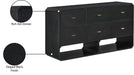 Meridian Furniture - Parker Black Ash Veneer Dresser - 300Black-D - GreatFurnitureDeal