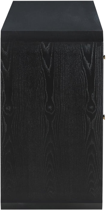 Meridian Furniture - Parker Black Ash Veneer Dresser - 300Black-D - GreatFurnitureDeal