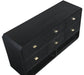 Meridian Furniture - Parker Black Ash Veneer Dresser - 300Black-D - GreatFurnitureDeal