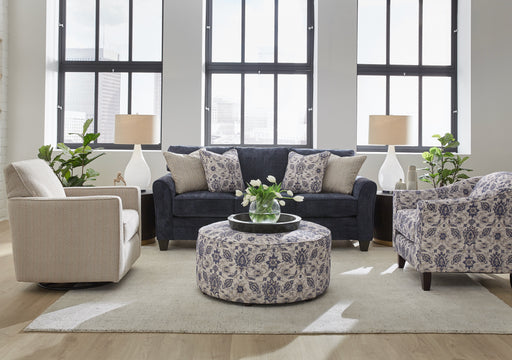 Southern Home Furnishings - Limbu Accent Chair in Indigo - 452 Limbu Indigo-MTO - GreatFurnitureDeal