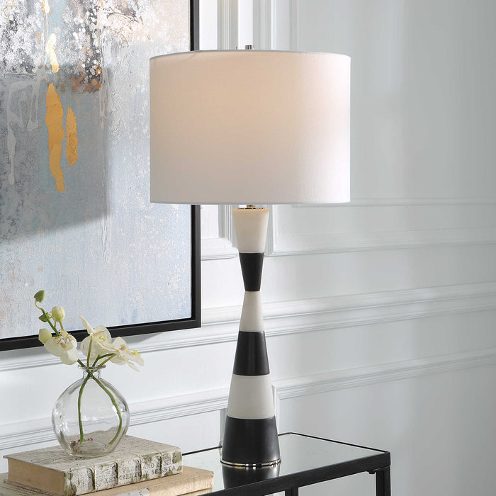 Uttermost - Bandeau Banded Stone Table Lamp - 30165-1