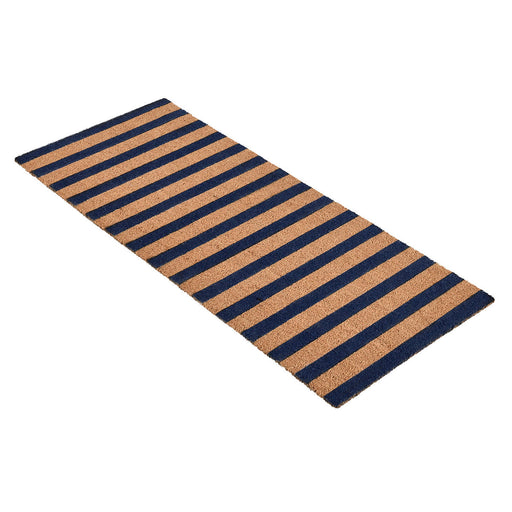 Classic Home - Doormat Striped - Multiple Size 24X57 in Black Natural - 3013224 - GreatFurnitureDeal