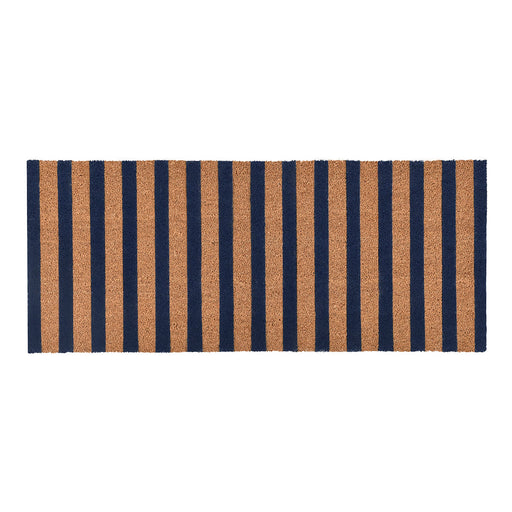Classic Home Furniture - Doormat Striped - Multiple Size 24X57 in Black Natural - 30182424 - GreatFurnitureDeal