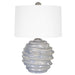 Uttermost - Waves Blue & White Accent Lamp - 30194-1 - GreatFurnitureDeal