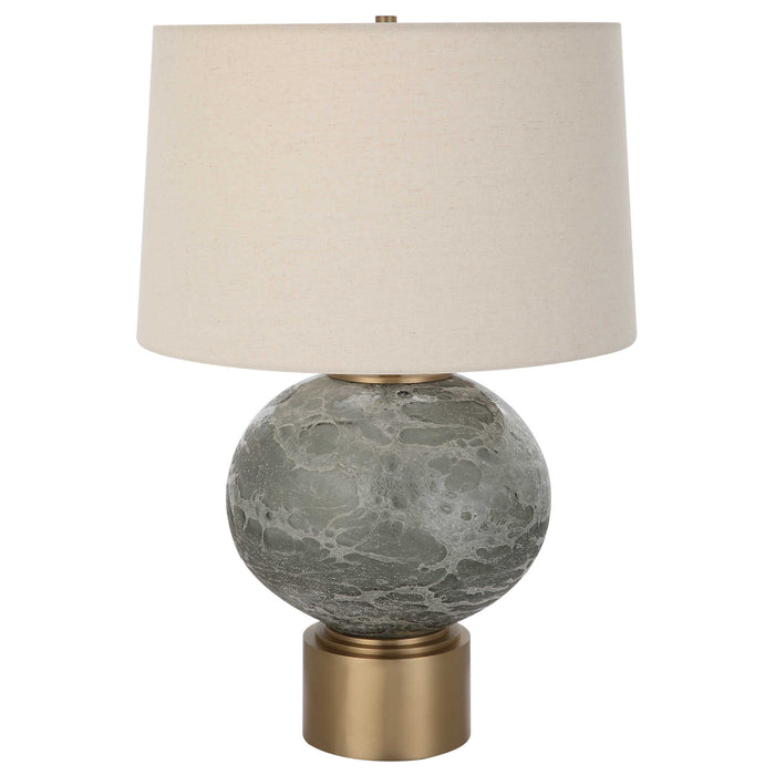 Uttermost - Lunia Gray Glass Table Lamp - 30200-1 - GreatFurnitureDeal
