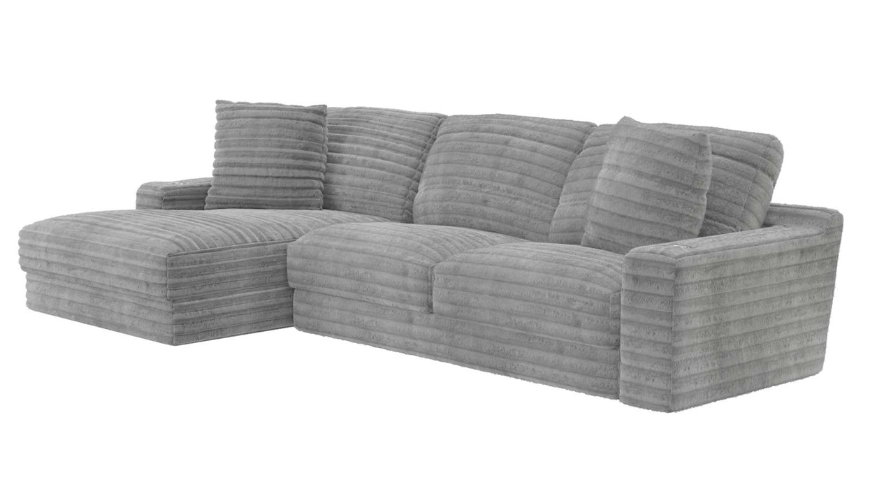 Jackson Furniture - Comfrey Moonstruck Fluff Daddy Chaise Sectional - 3045-63/3045-76