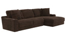 Jackson Furniture - Comfrey 2 Piece Sectional Sofa in Chocolate - 3045-63-76-CHO - GreatFurnitureDeal