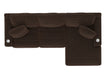 Jackson Furniture - Comfrey 2 Piece Sectional Sofa in Chocolate - 3045-63-76-CHO - GreatFurnitureDeal