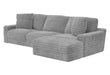 Jackson Furniture - Comfrey Moonstruck Fluff Daddy Chaise Sectional Sofa - 3045-63/3045-76-MTO - GreatFurnitureDeal