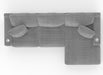 Jackson Furniture - Comfrey Moonstruck Fluff Daddy Chaise Sectional Sofa - 3045-63/3045-76-MTO - GreatFurnitureDeal