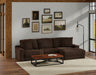 Jackson Furniture - Comfrey 2 Piece Sectional Sofa in Chocolate - 3045-63-76-CHO-MTO - GreatFurnitureDeal