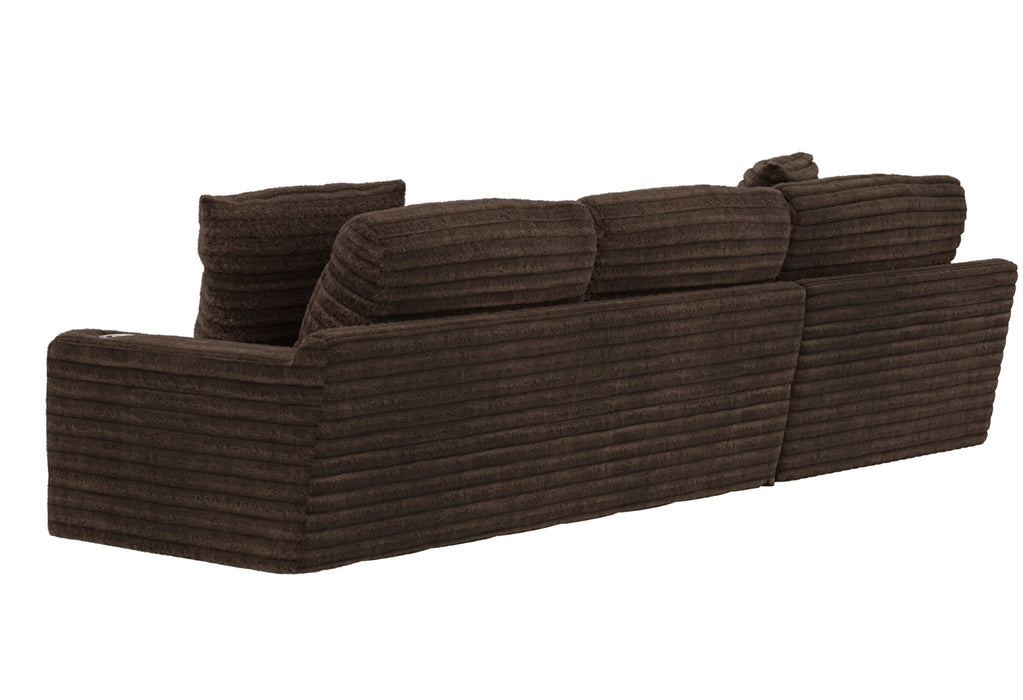 Jackson Furniture - Comfrey 2 Piece Sectional Sofa in Chocolate - 3045-75-73-CHO - GreatFurnitureDeal