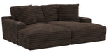 Jackson Furniture - Comfrey 2 Piece Sectional Sofa in Chocolate - 3045-75-76-CHO - GreatFurnitureDeal