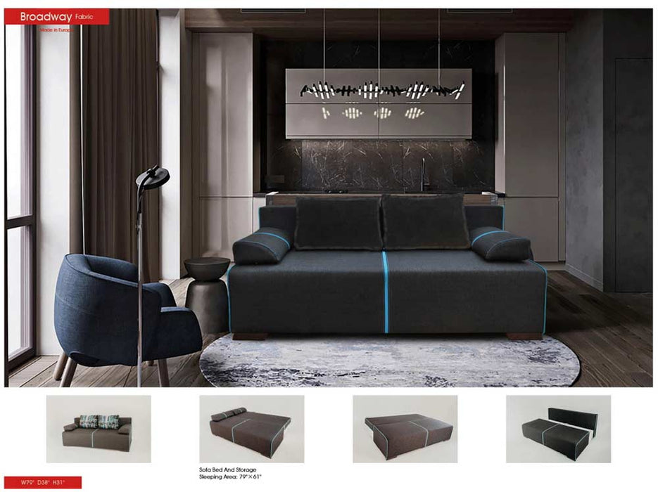 ESF Furniture - Broadway Sofa bed and storage - BROADWAYSOFABED - GreatFurnitureDeal