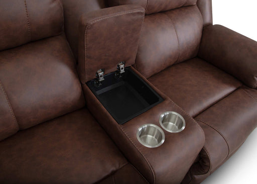 Franklin Furniture - 306 Canyon 3 Piece Sectional Sofa in Duvall Hickory - 30639-699-634 - GreatFurnitureDeal