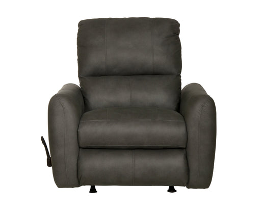 Catnapper - Dorian Power Wall Hugger Recliner in Charcoal/Nutmeg - 63070-4-CHARCOAL - GreatFurnitureDeal
