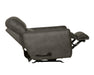 Catnapper - Dorian Power Wall Hugger Recliner in Charcoal/Nutmeg - 63070-4-CHARCOAL - GreatFurnitureDeal