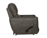 Catnapper - Dorian Rocker Recliner in Charcoal/Nutmeg - 3070-2-CHARCOAL - GreatFurnitureDeal