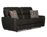 Catnapper - Dorian 3 Piece Reclining Living Room Set in Charcoal/Nutmeg - 3071-72-70-CHARCOAL - GreatFurnitureDeal