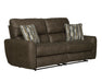 Catnapper - Dorian Power Reclining Sofa in Pebble/Eclipse - 63071-PEBBLE - GreatFurnitureDeal