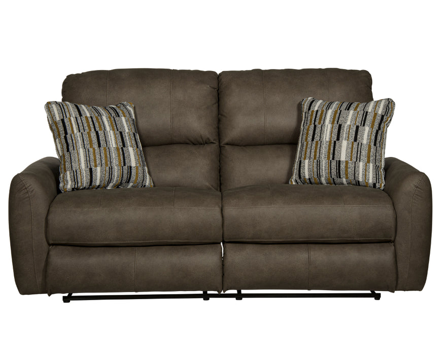 Catnapper - Dorian 2 Piece Reclining Sofa Set in Pebble/Eclipse - 3071-72-PEBBLE - GreatFurnitureDeal