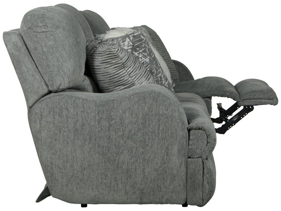 Catnapper - Zane 2 Piece Power Reclining Sofa Set in Shark - 63091-92-SHARK - GreatFurnitureDeal