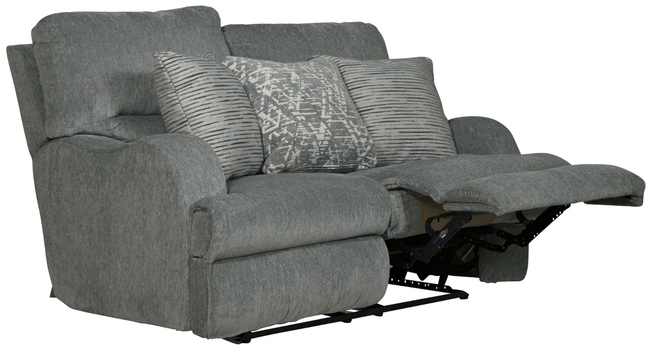 Catnapper - Zane Reclining Loveseat in Shark - 3092-SHARK - GreatFurnitureDeal