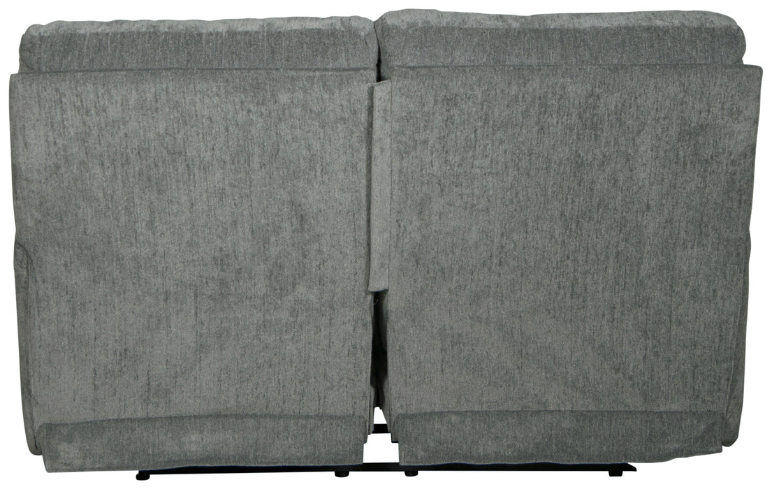 Catnapper - Zane Power Reclining Loveseat in Shark - 63092-SHARK - GreatFurnitureDeal