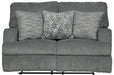 Catnapper - Zane Power Reclining Loveseat in Shark - 63092-SHARK - GreatFurnitureDeal