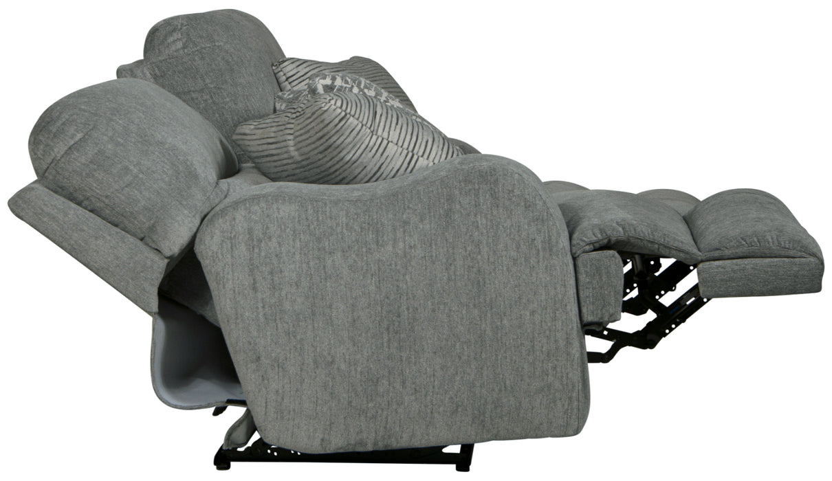 Catnapper - Zane 2 Piece Power Reclining Sofa Set in Shark - 63091-92-SHARK - GreatFurnitureDeal