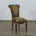 European Furniture - Veronica Dining Side Chair in Antique Dark Gold Leaf Set of 2 - 31061-SC - GreatFurnitureDeal