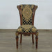 European Furniture - Veronica Dining Side Chair in Antique Dark Gold Leaf Set of 2 - 31061-SC - GreatFurnitureDeal