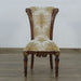 European Furniture - Veronica Dining Side Chair in Antique Dark Gold Leaf Set of 2 - 31062-SC - GreatFurnitureDeal