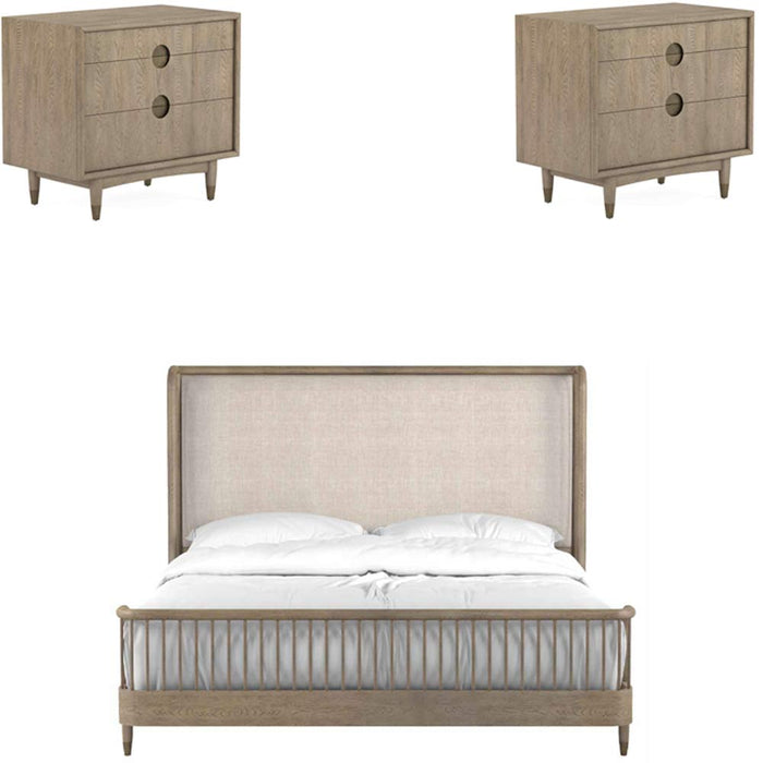 ART Furniture - Finn 3 Piece Eastern King Bedroom Set in Tawny - 313136-2803-3SET - GreatFurnitureDeal