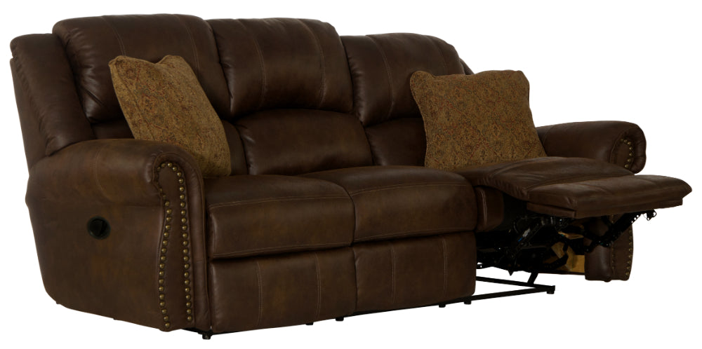 Catnapper - Pickett 2 Piece Reclining Sofa Set in Walnut - 3131-32-WALNUT - GreatFurnitureDeal