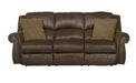 Catnapper - Pickett 2 Piece Power Reclining Sofa Set in Walnut - 63131-32-WALNUT - GreatFurnitureDeal