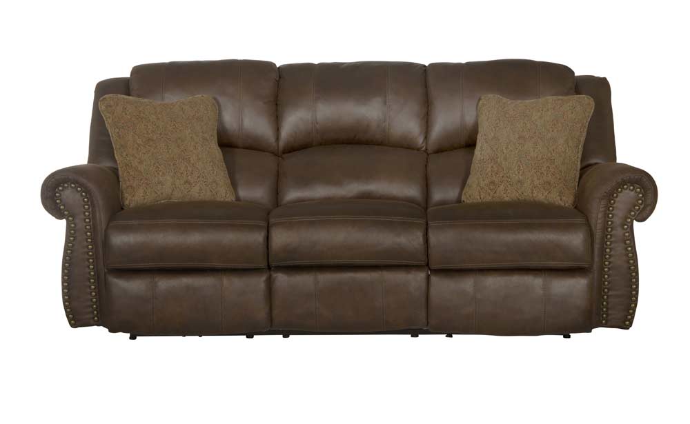 Catnapper - Pickett 2 Piece Reclining Sofa Set in Walnut - 3131-32-WALNUT - GreatFurnitureDeal