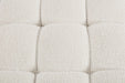 Meridian Furniture - Ames 102" Boucle Fabric Upholstered 6 Piece Modular Sectional - 611Cream-Sec6C - GreatFurnitureDeal