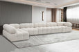 Meridian Furniture - Ames 170" Boucle Fabric Upholstered 6 Piece Modular Sectional - 611Cream-Sec6E - GreatFurnitureDeal
