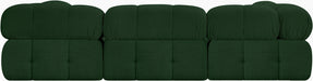Meridian Furniture - Ames 102" Boucle Fabric Upholstered 6 Piece Modular Sectional - 611Green-Sec6C - GreatFurnitureDeal