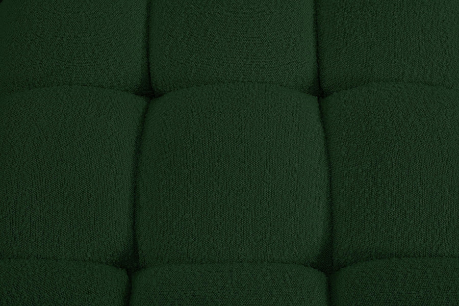 Meridian Furniture - Ames 102" Boucle Fabric Upholstered 6 Piece Modular Sectional - 611Green-Sec6C - GreatFurnitureDeal